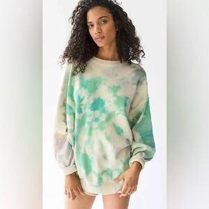 Free People Cosmos Tie Dye Pullover M